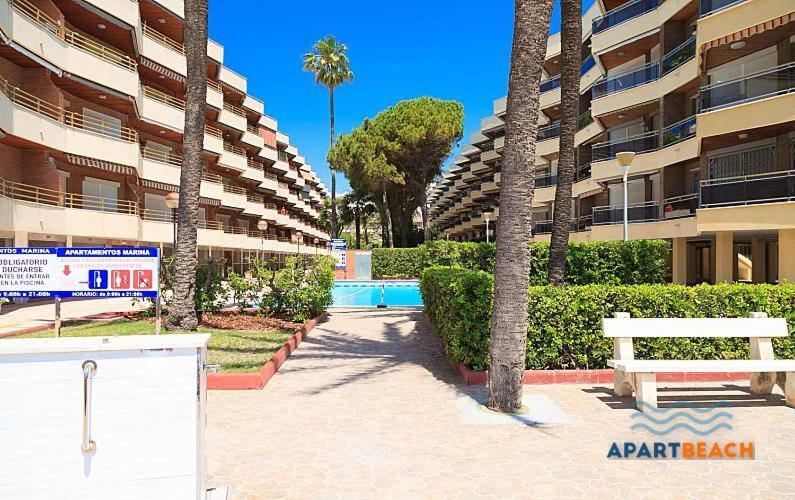 Апартаменты Apartbeach Marina Playa Climatizado Y Vistas Playa Камбрильс Экстерьер фото